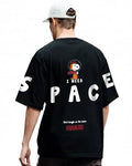 Snoopy Men's Oversized Cotton T-Shirt