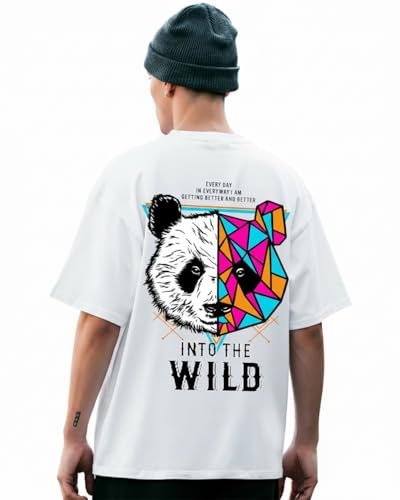 Men's Oversized Cotton Graphic T-Shirt