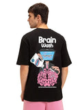 Men's Oversized Graphic Cotton T-Shirt