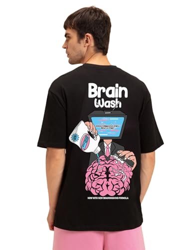 Men's Oversized Cotton Graphic T-Shirt