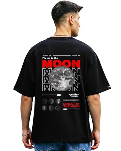 Bewakoof NASA Oversized Graphic T-Shirt