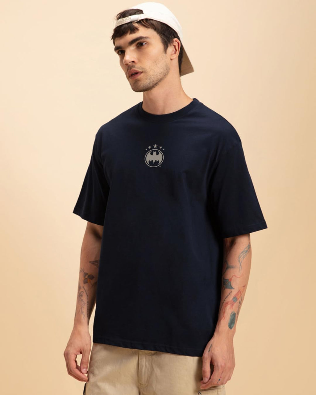 DC Comics Men's Oversized T-Shirt