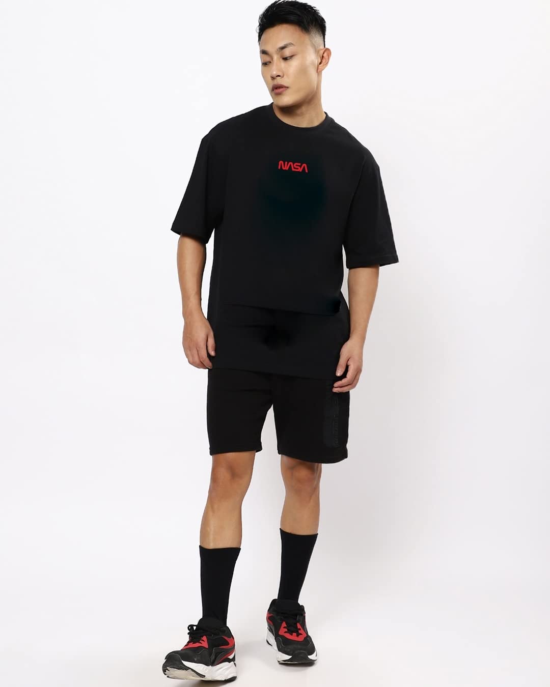 Bewakoof NASA Oversized Graphic T-Shirt
