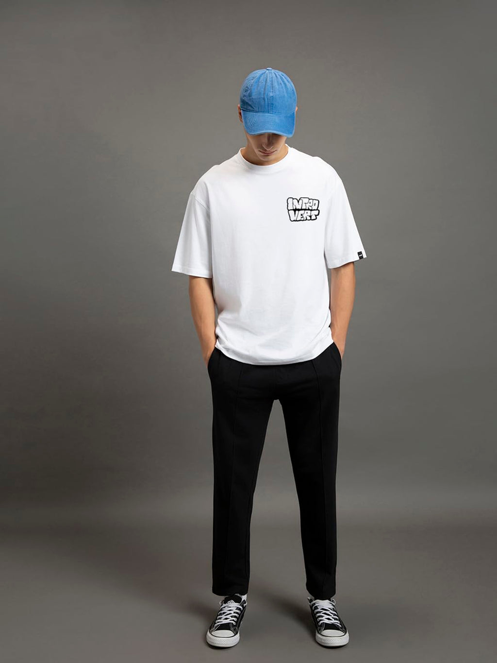 Men's Oversized Cotton Printed T-Shirt