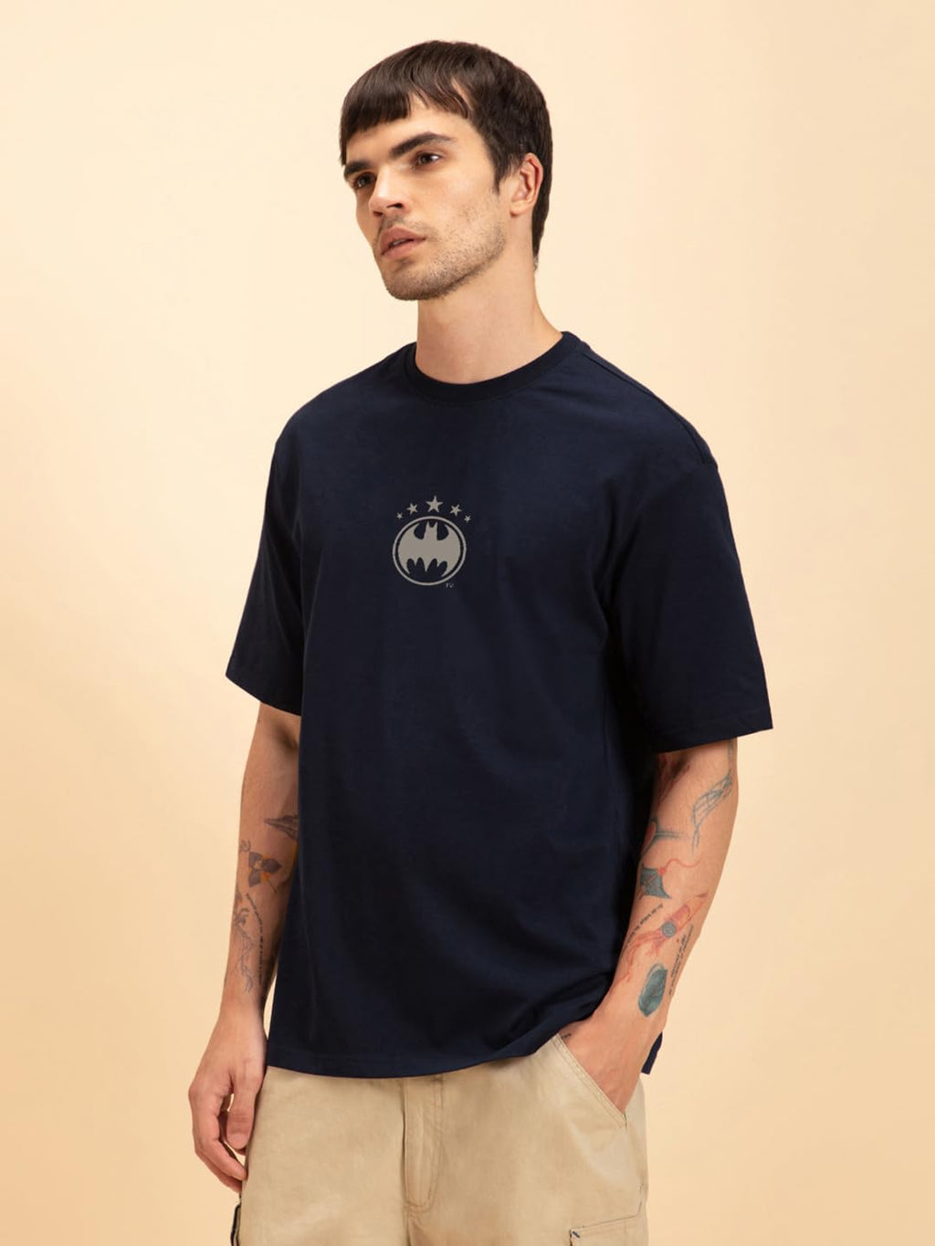 DC Comics Men's Oversized T-Shirt