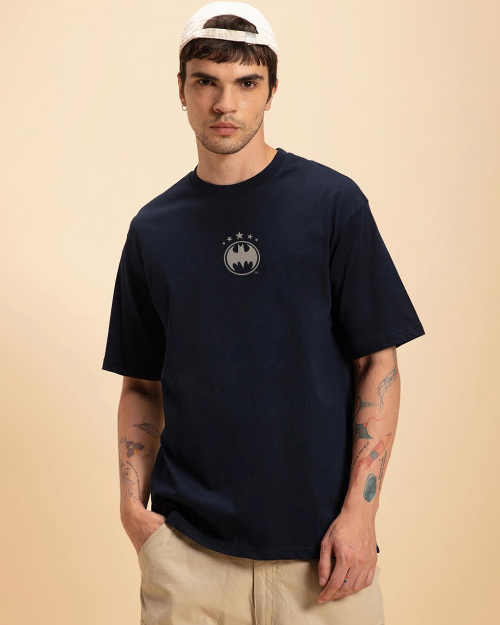 DC Comics Men's Oversized T-Shirt