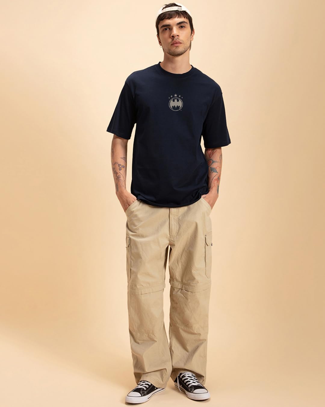 DC Comics Men's Oversized T-Shirt