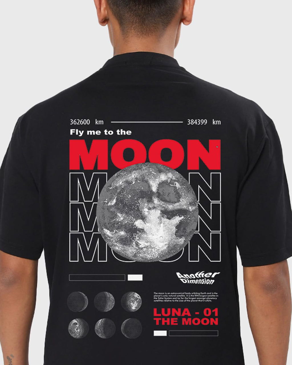 Bewakoof NASA Oversized Graphic T-Shirt