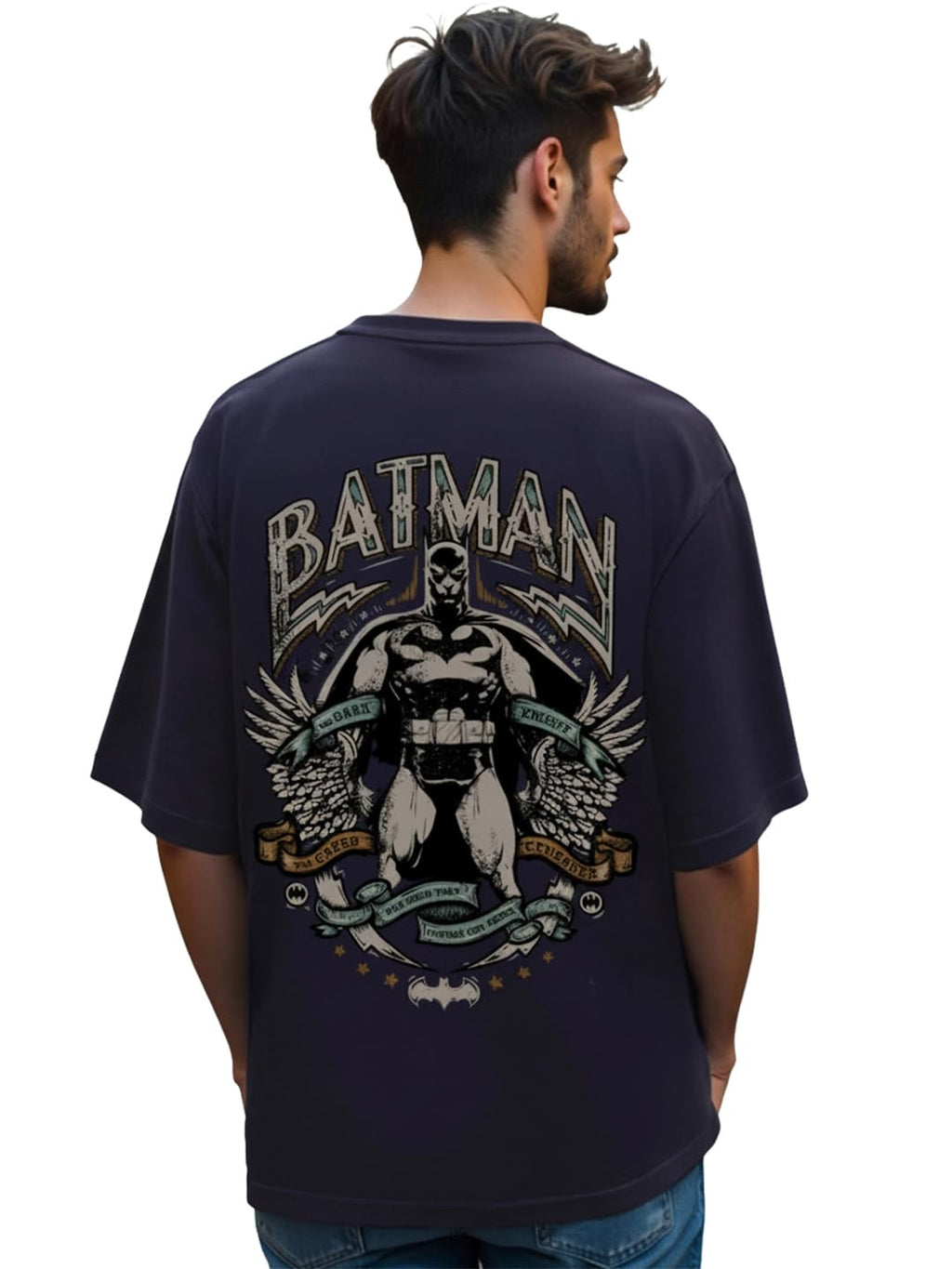 DC Comics Men's Oversized T-Shirt