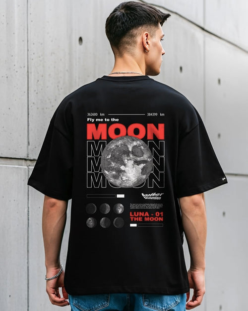 Bewakoof NASA Oversized Graphic T-Shirt