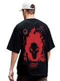 Marvel Oversized Cotton Graphic T-Shirt