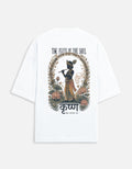 RAJIRU The Flute Of The Soul oversized T-shirt back view