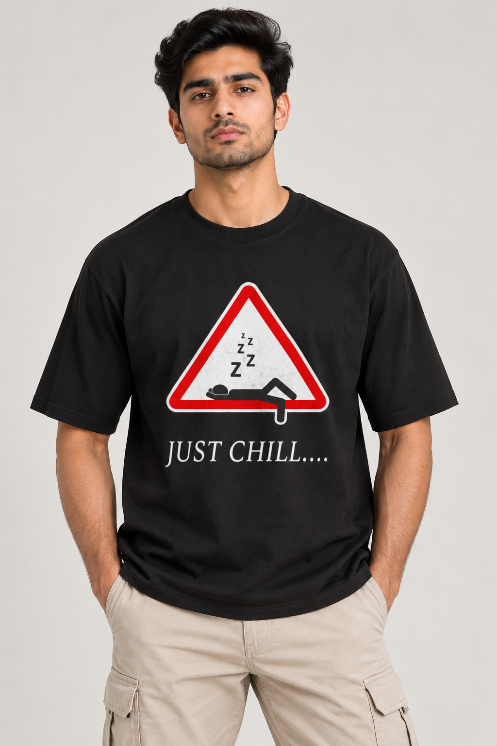 RAJIRU Just Chill Graphic T-Shirt