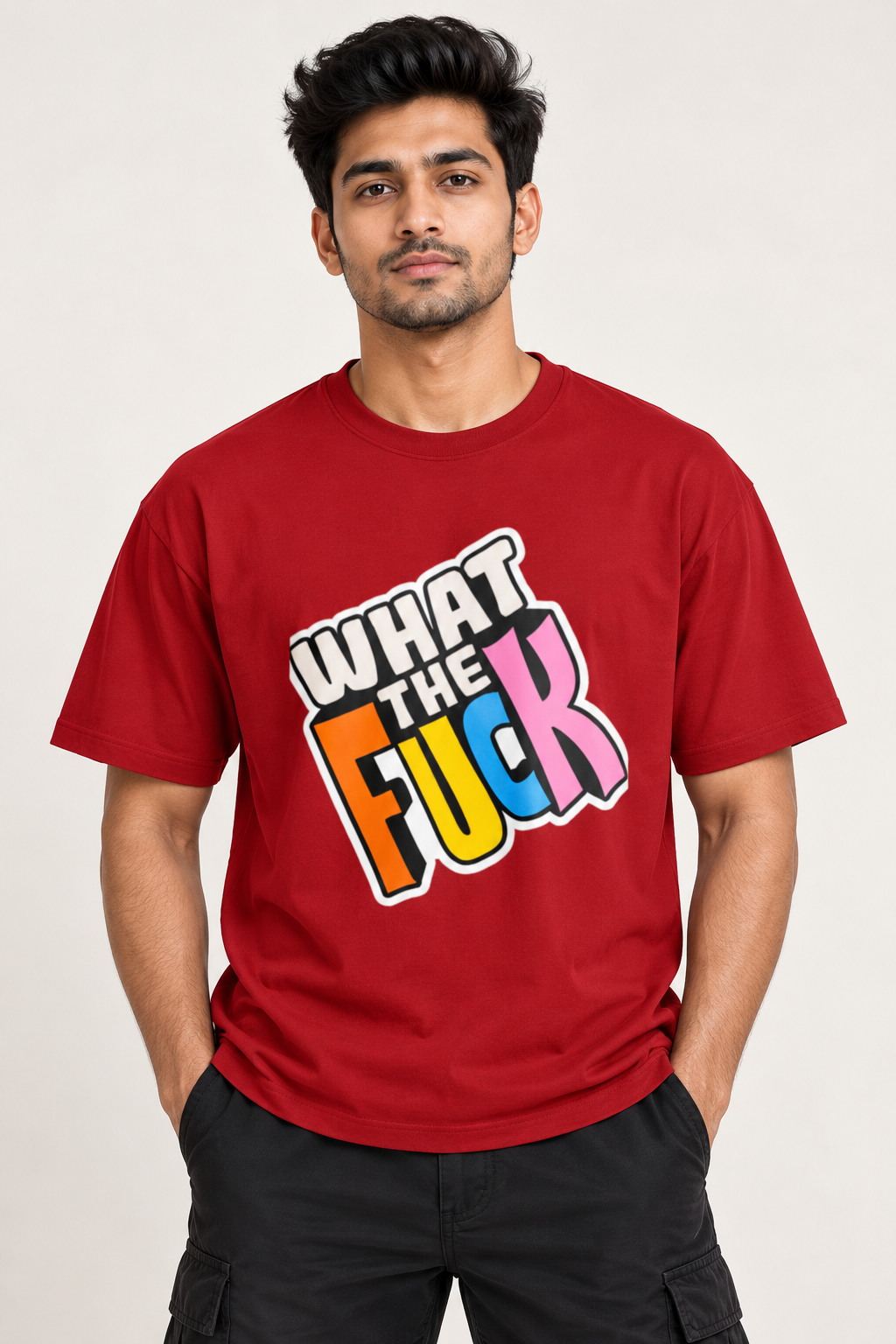 RAJIRU What The Fuck Graphic T-Shirt