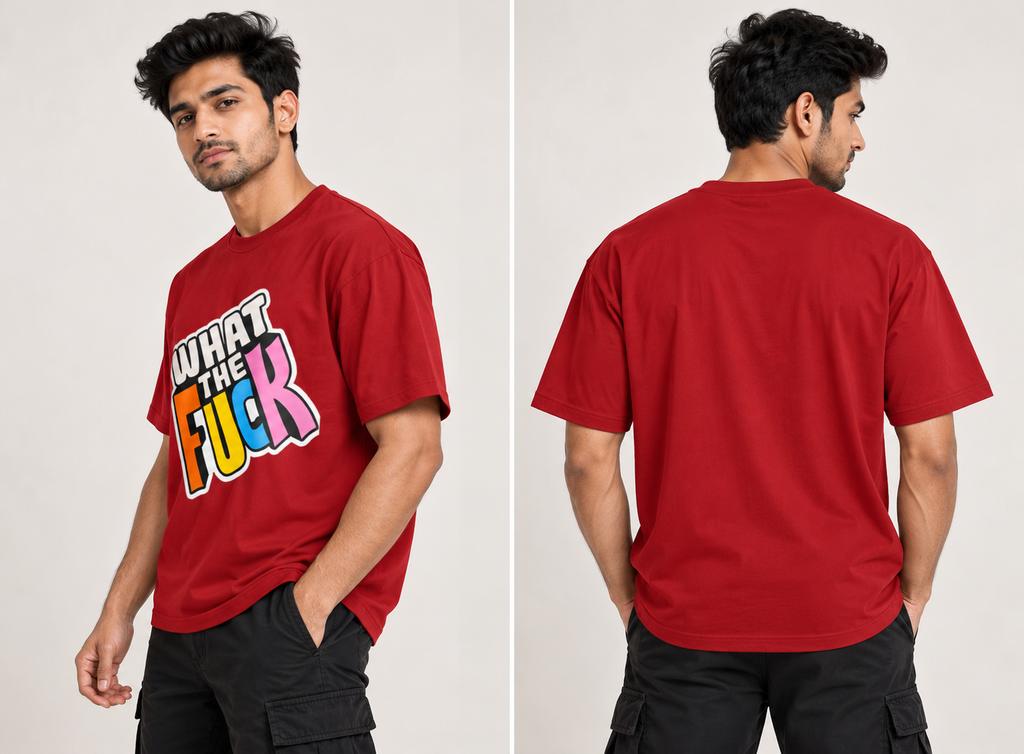 RAJIRU What The Fuck Graphic T-Shirt