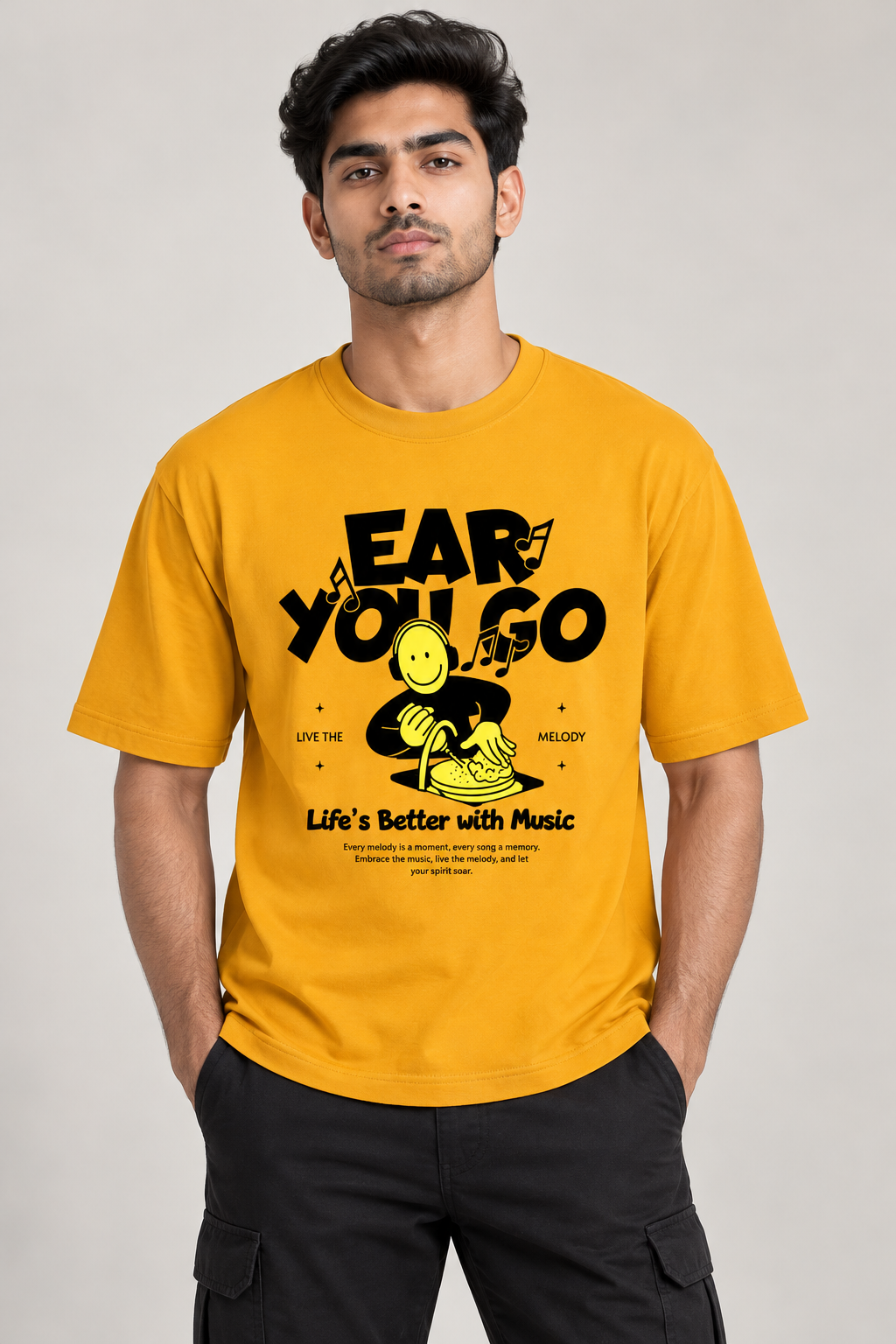 Life’s Better With Music Graphic T-Shirt