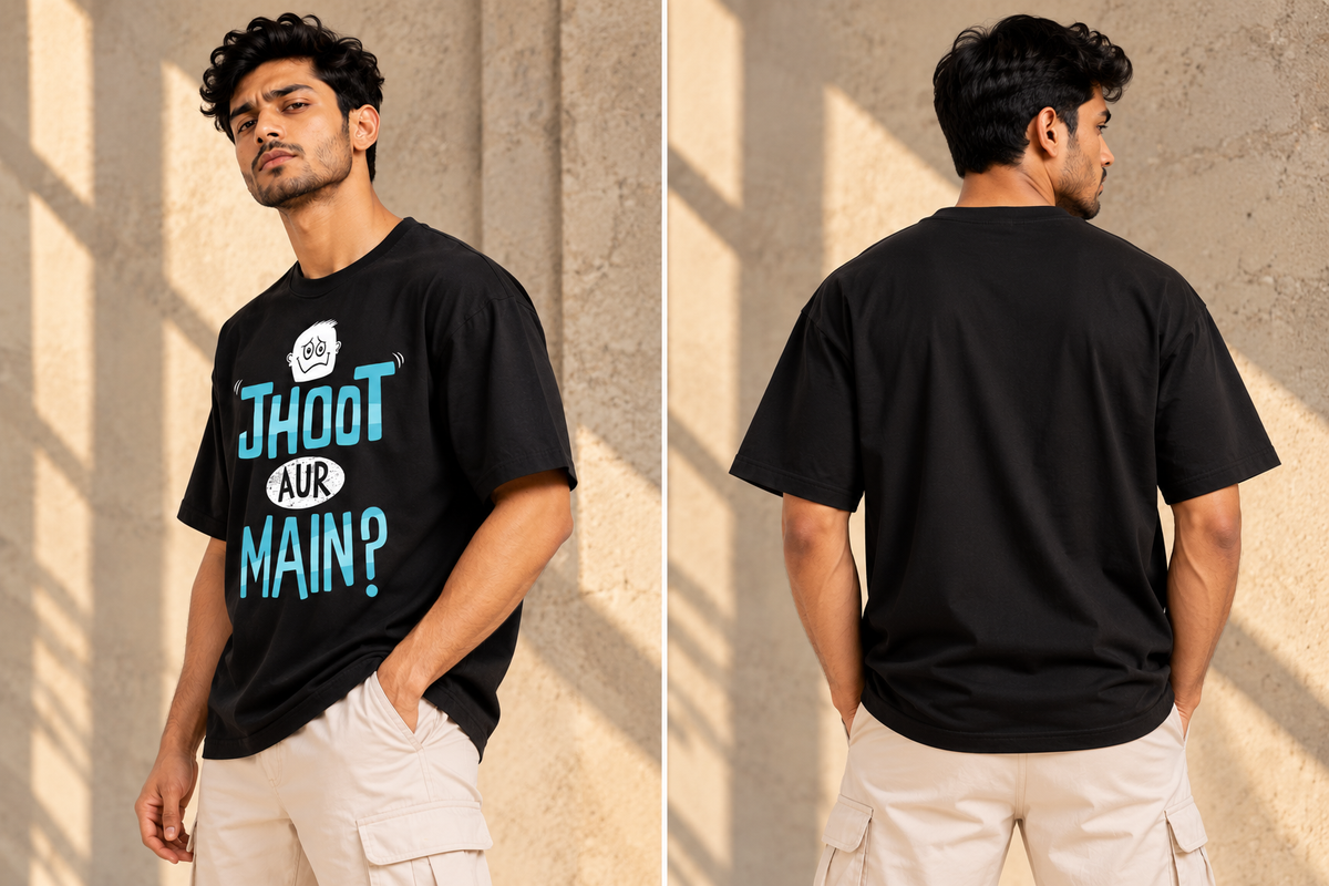 Funny Hinglish Graphic T-Shirt