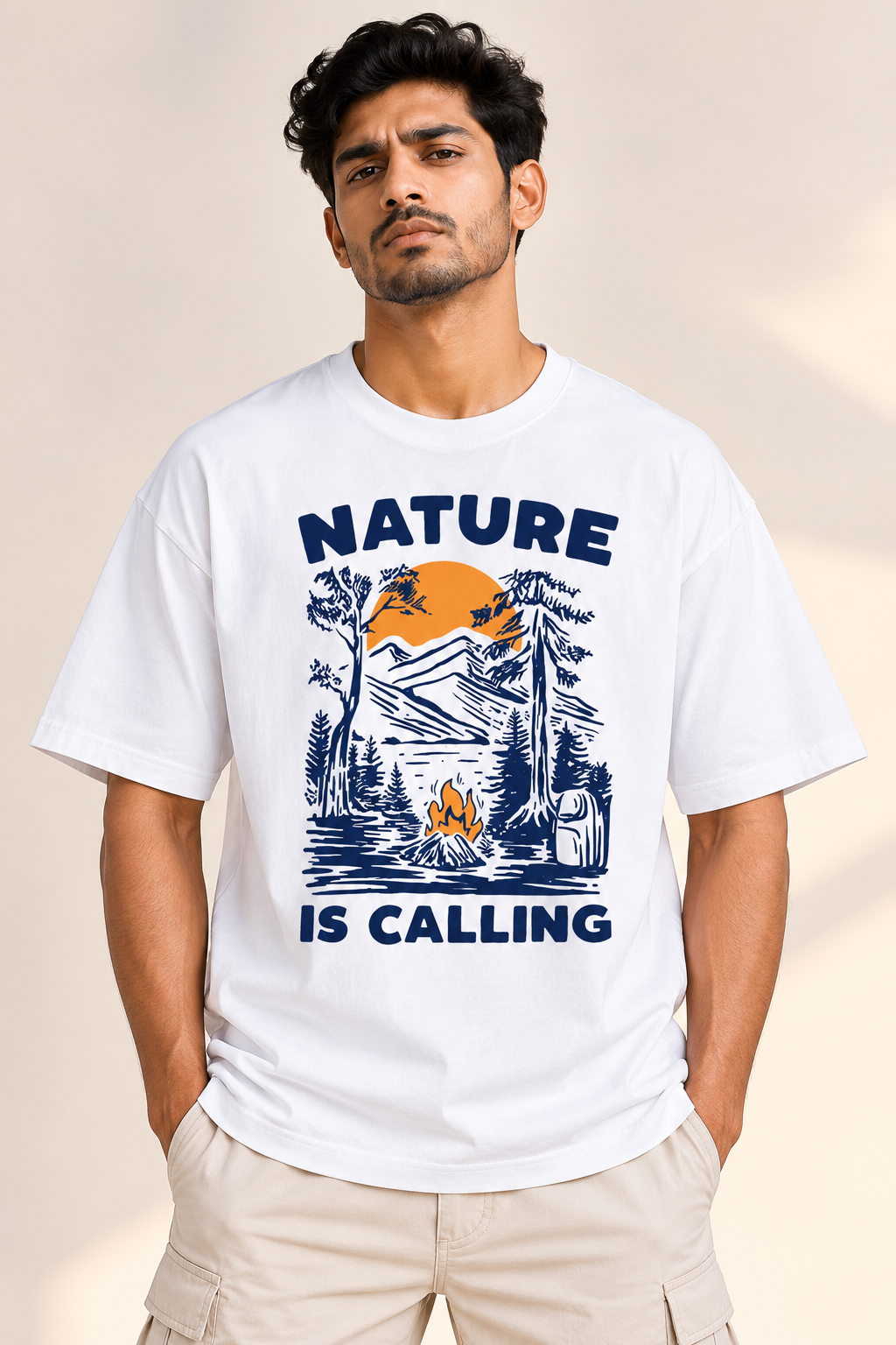 Nature Is Calling Graphic T-Shirt