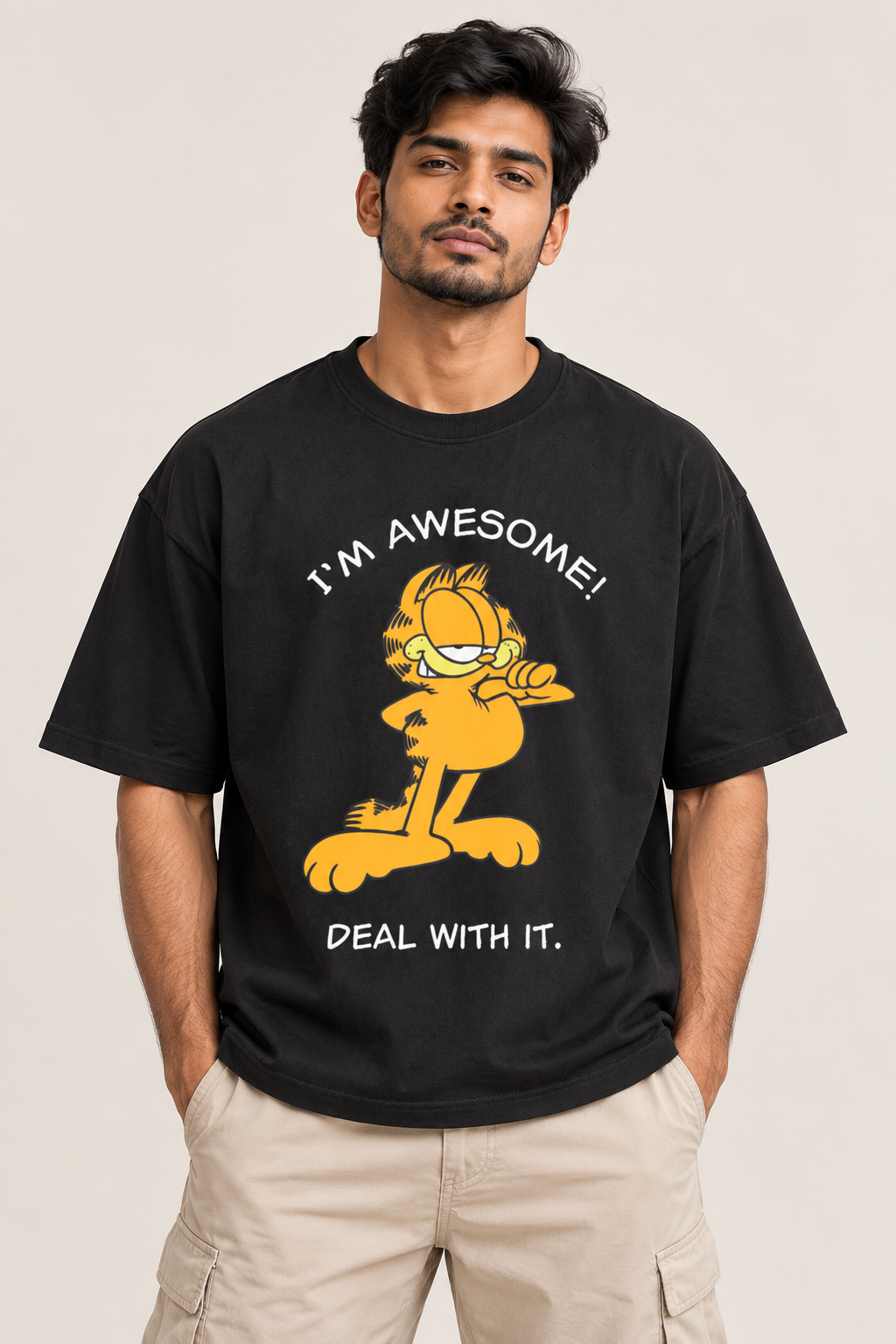 I’m Awesome Oversized Graphic T-Shirt