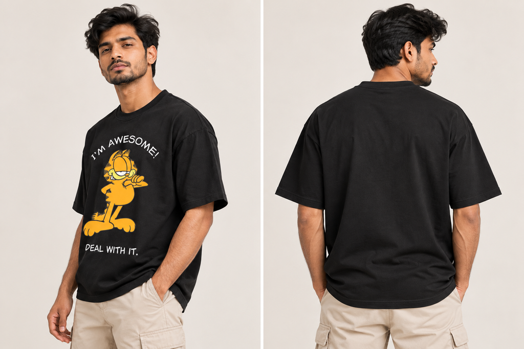 I’m Awesome Oversized Graphic T-Shirt