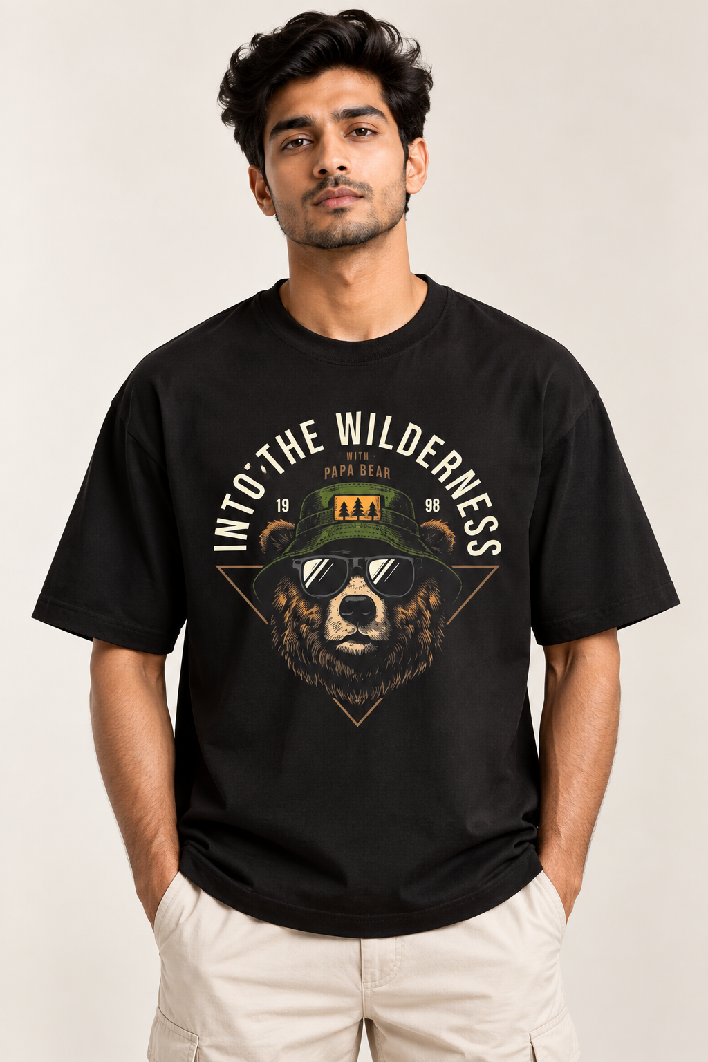 Into The Wilderness Oversized Graphic T-Shirt