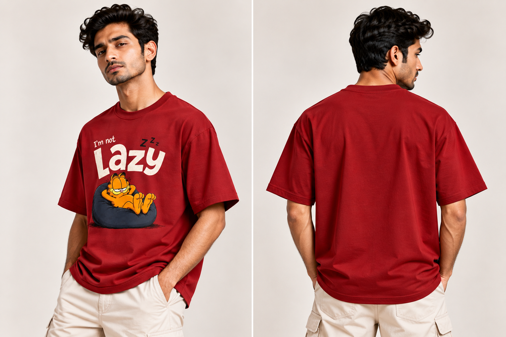 Not Lazy Just Relaxed Graphic T-Shirt