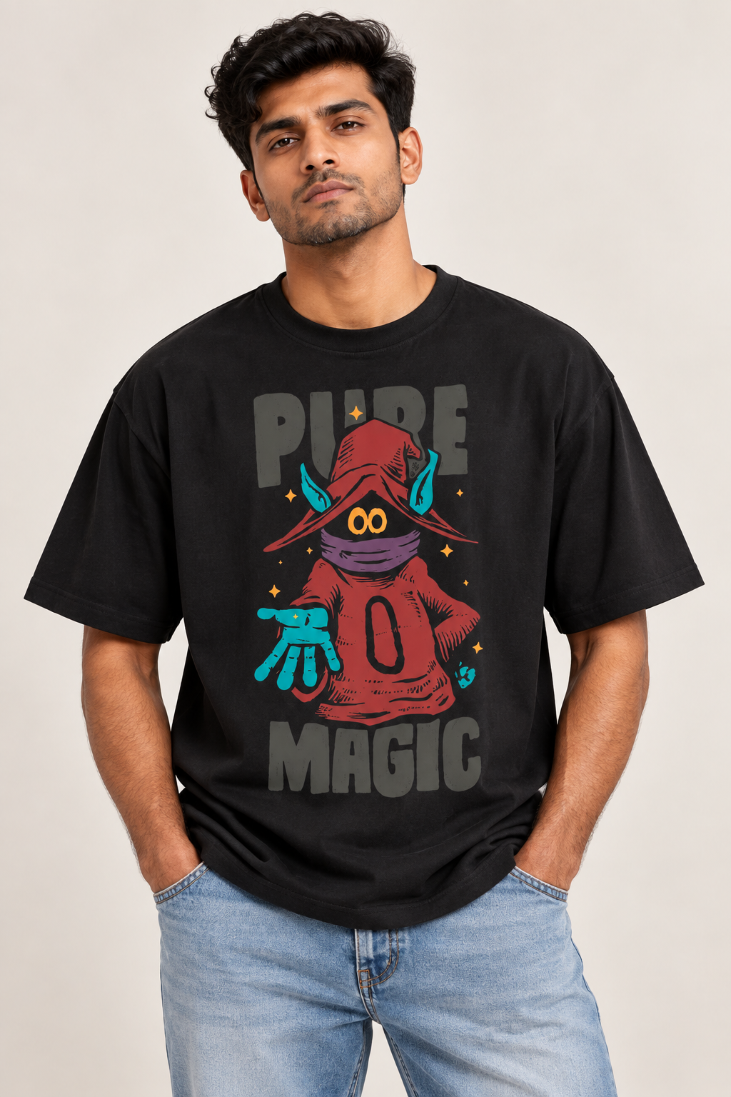 Pure Magic Oversized Graphic T-Shirt