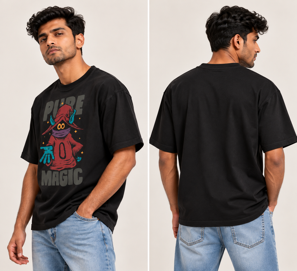 Pure Magic Oversized Graphic T-Shirt