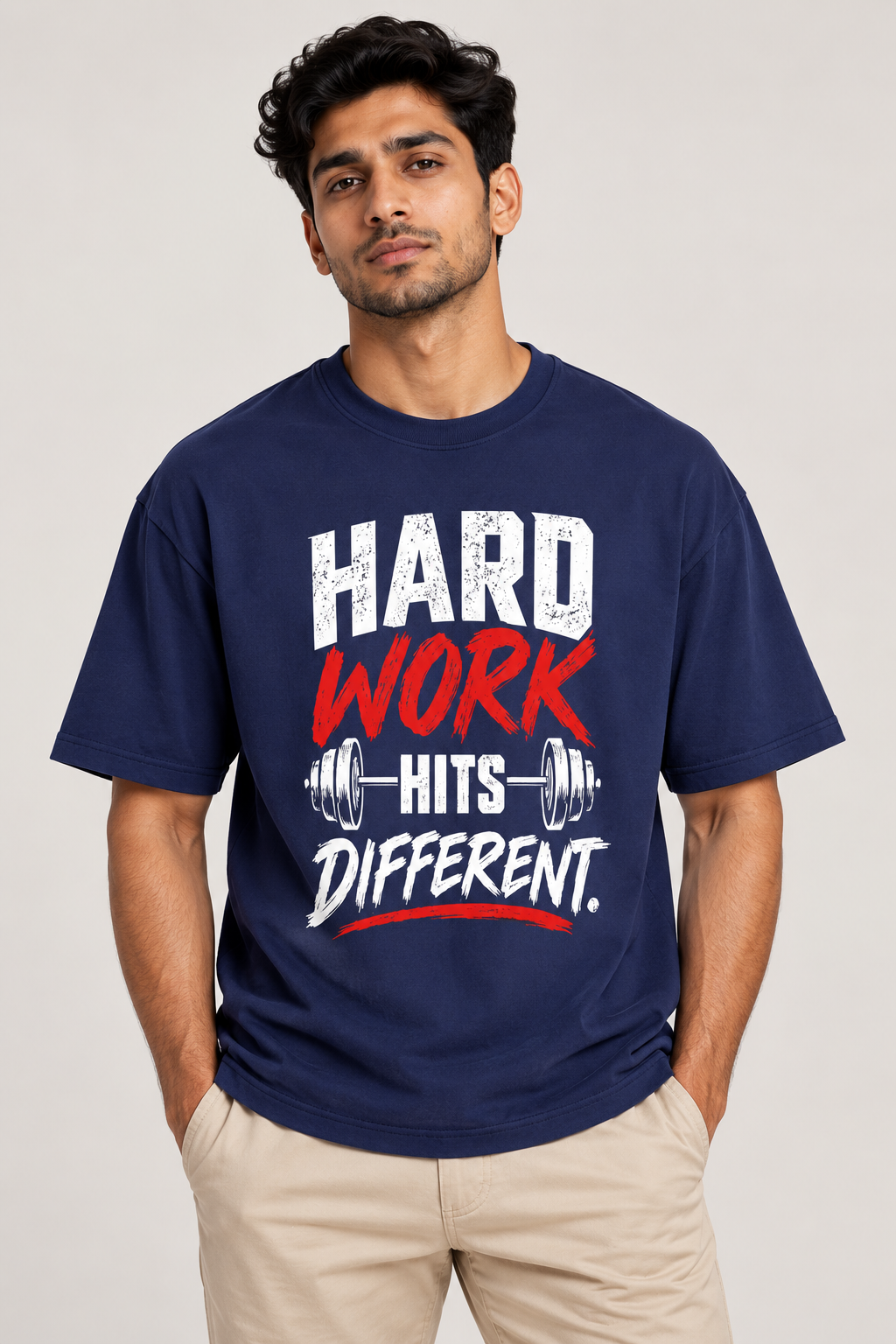 Hard Work Hits Different Graphic T-Shirt