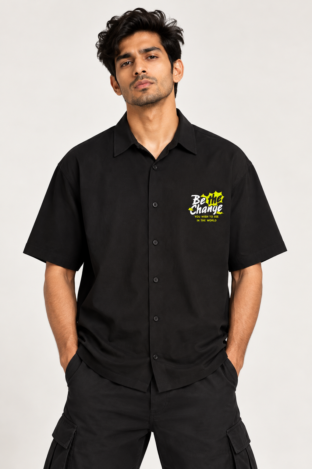 Be The Change Short Sleeve Graphic Shirt