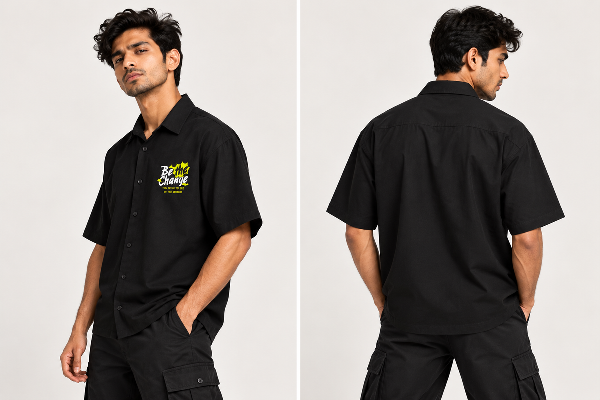 Be The Change Short Sleeve Graphic Shirt