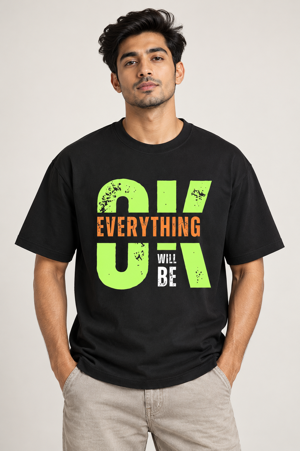 Everything Will Be Oversized Graphic T-Shirt