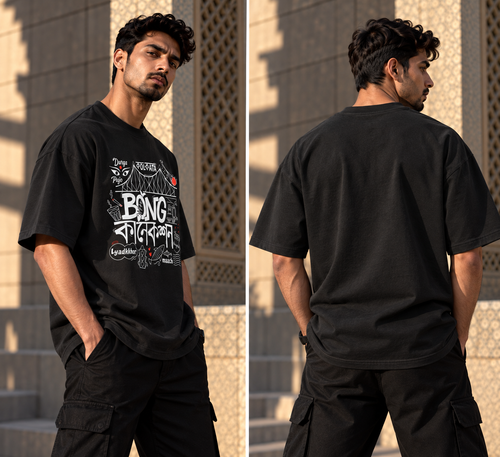 Kolkata Oversized Graphic T-Shirt