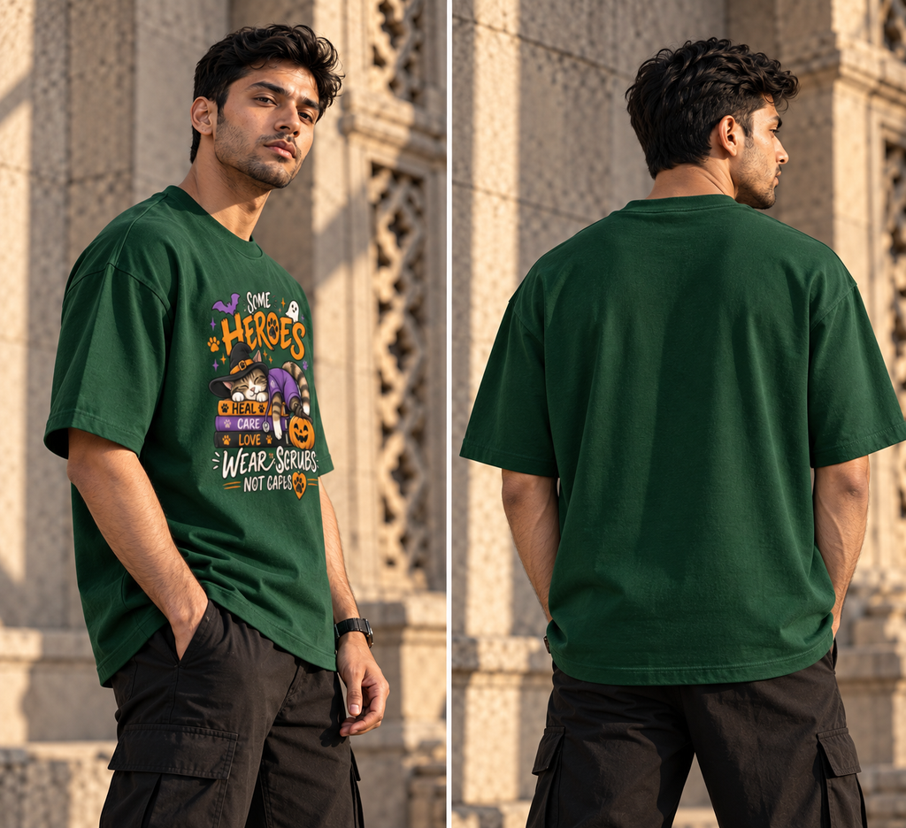 Some Heroes Halloween Graphic T-Shirt