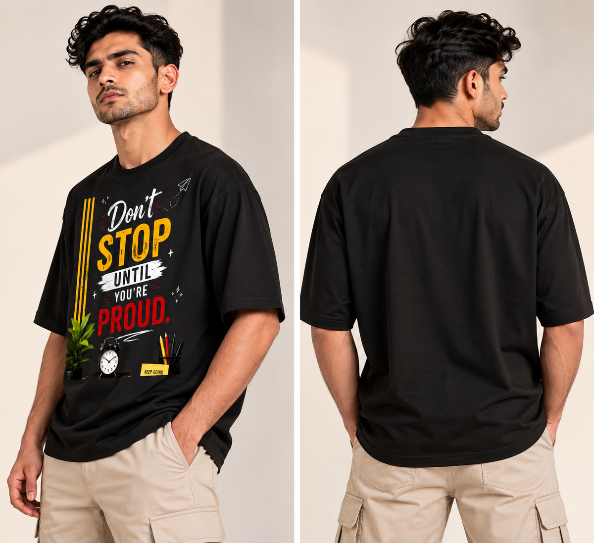 Don’t Stop Until You’re Proud Graphic T-Shirt