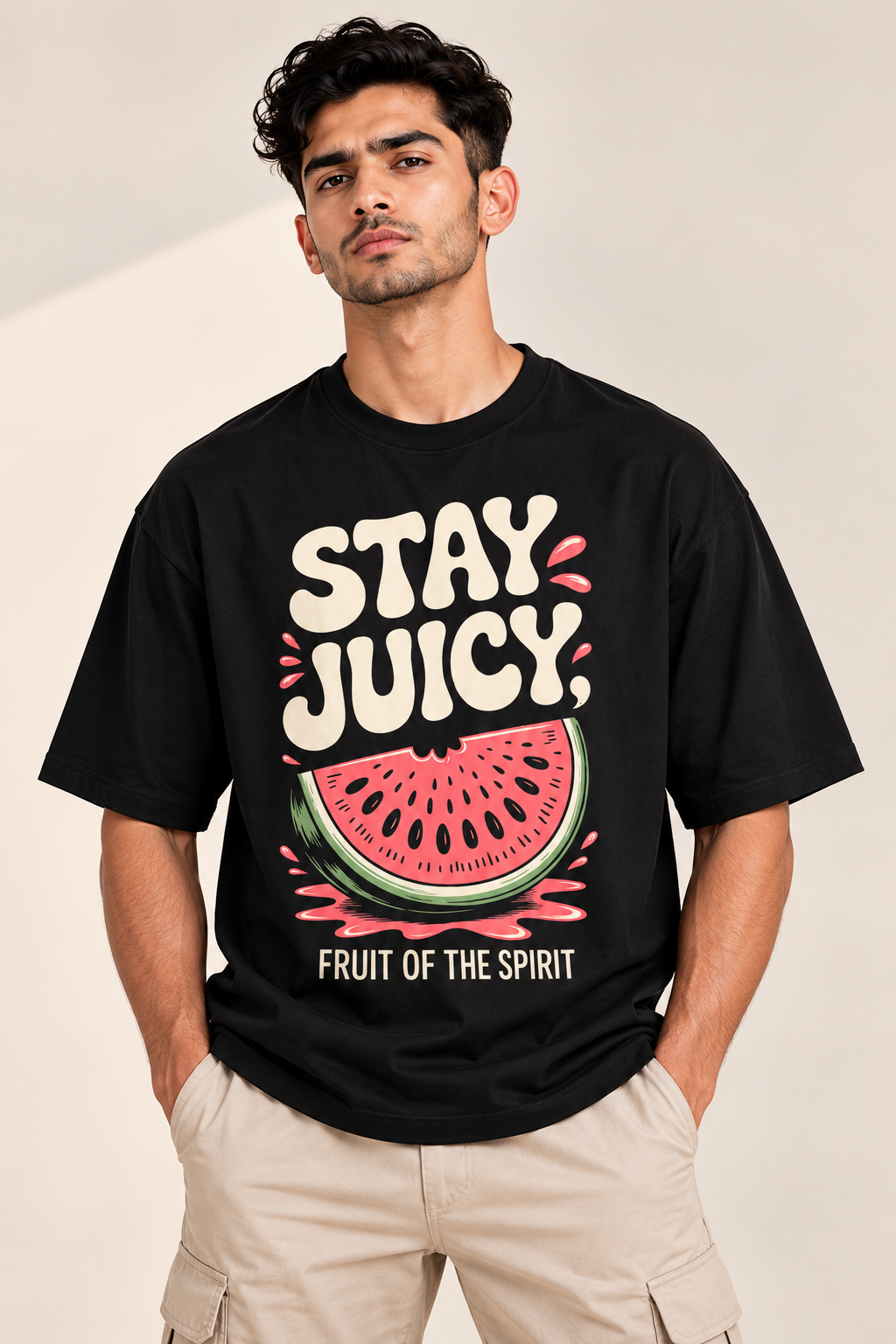 Stay Juicy Watermelon Graphic T-Shirt