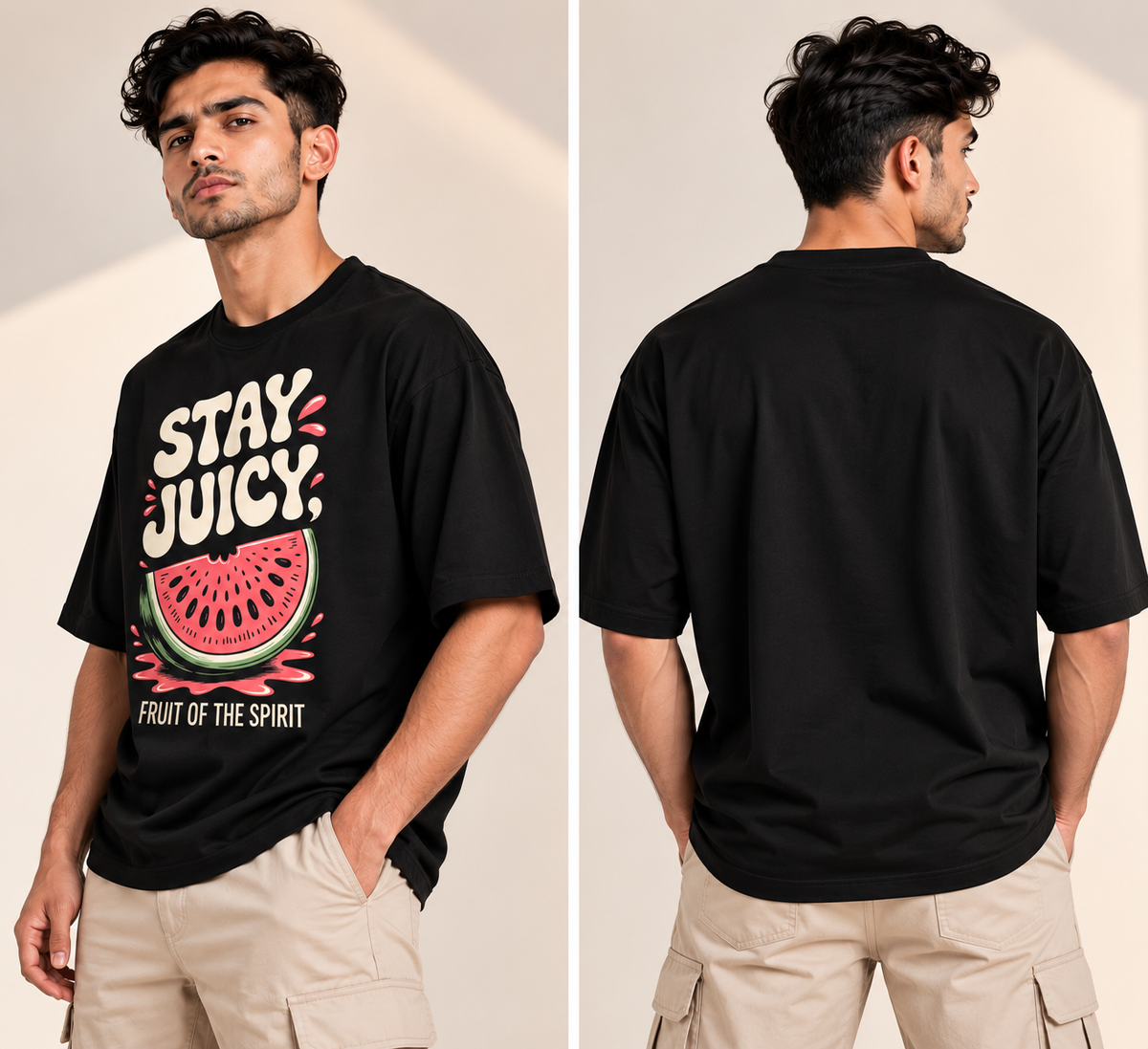 Stay Juicy Watermelon Graphic T-Shirt