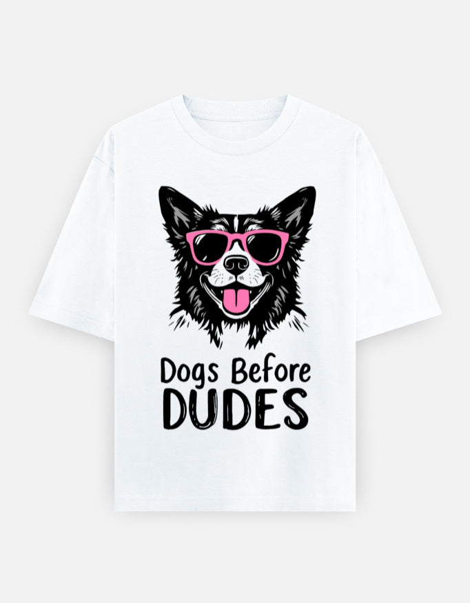 RAJIRU white and golden yellow oversized T-shirt front