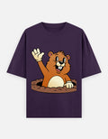 RAJIRU BURROW BUDDY oversized T-shirt front view