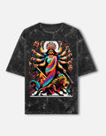 RAJIRU Divine Shakti oversized T-shirt front view