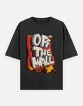 RAJIRU Off The Wall oversized graphic T-shirt product view