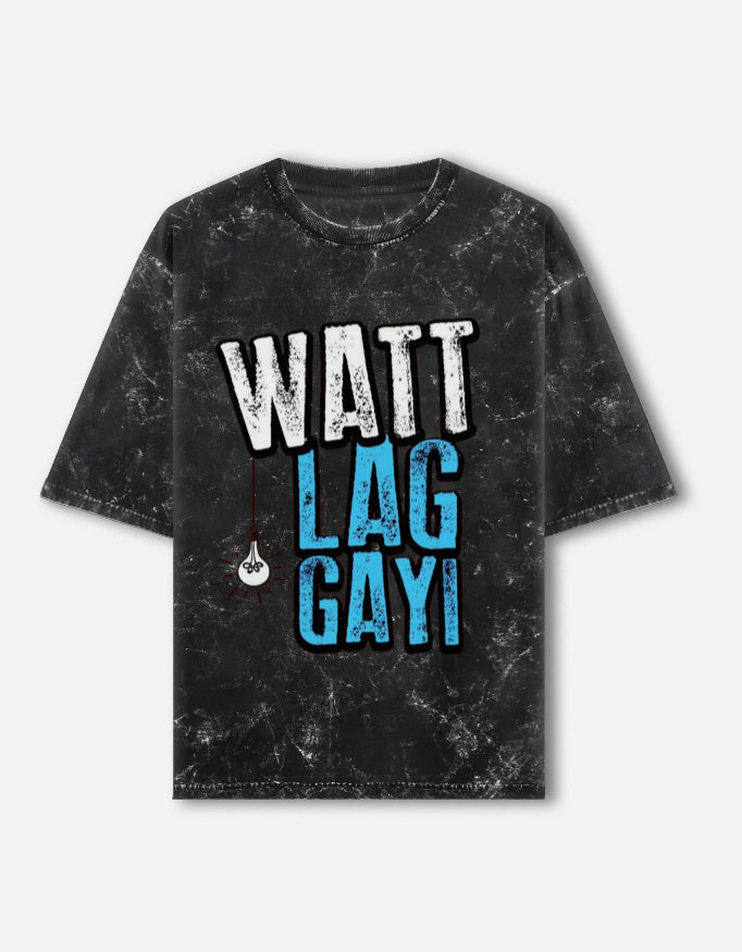 RAJIRU Watt Lag Gayi oversized graphic T-shirt front view