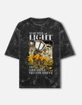 RAJIRU Share Your Light oversized T-shirt front view
