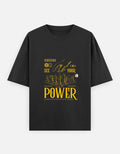 RAJIRU Power Within oversized T-shirt front view